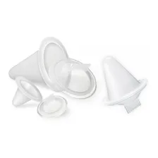 Kit 9 Formas Modeladora P/ Fazer Coxinha Keita 3 Tamanhos Cor Branco Foto mini 2