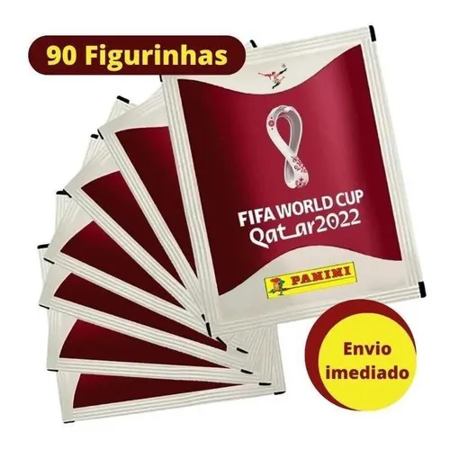 Kit 90 Figurinhas Do Álbum Copa Do Mundo 2022 Foto 1