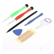 Kit 9em1 Chave Espatulas Profissional P/abrir iPhone 5 6 6s Foto  mini 1