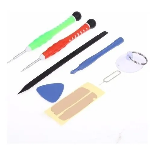 Kit 9em1 Chave Espatulas Profissional P/abrir iPhone 5 6 6s Foto 1