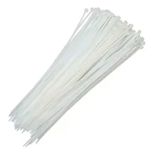 Kit Abraçadeira Nylon Enforca Gato 200x5mm Branca 100 Un Foto  mini 1