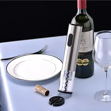 Kit Abridor Vinhos Elétrico Em Aço Inox Saca Rolha Foto mini 3