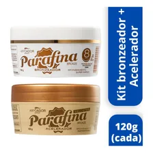 Kit Acelerador + Bronzeador Parafina Bronze Fps 8 - 120g Foto  mini 1