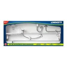 Kit Acessório Banheiro 5 Peças Lorenzetti Lorenway 2000 C30 Foto mini 1