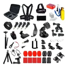 Kit Acessórios Action Camera 54 Em 1 Maleta Gopro Foto mini  2