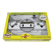Kit Acessorios De Banheiro Samba Japi 7 Peças Cor Cromado Foto mini 1