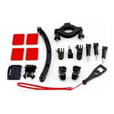 Kit Acess贸rios Moto Bike Gopro Sjcam E Xiaomi Yi Motocicleta Foto mini 1