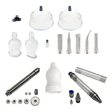 Kit Acessórios P/ Aparelho Vacuoterapia Dermotonus 110v Foto  mini 1