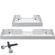 Kit Acessórios Para Banheiro Cromado 6 Peças Foto mini 2