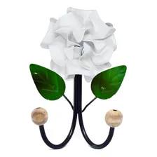 Kit Acessórios Para Banheiro Ferro Artesanal 5 Peças Luxo Cor Branco Foto mini 3