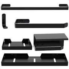 Kit Acess贸rios Para Banheiro Quadro Preto - Personalizado Foto mini 1