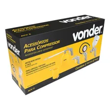 Kit Acessórios Para Compressor Com 5 Peças Acv5 Vonder Foto mini 2