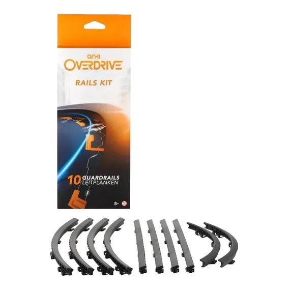 Kit Acessorios Pista Anki Overdriver Rails Cor Preto Foto 1