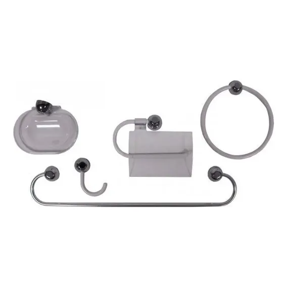 Kit Acessórios Samba Branco 5 Peças Japi Foto 1