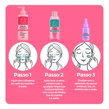 Kit Acne Controlada Kokeshi S茅rum Antiacne T么nico E Sabonete Foto mini 3