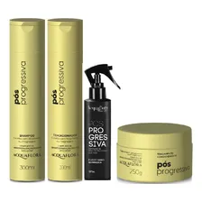 Kit Acquaflora Completo P贸s Progressiva (4 Produtos) Foto mini 1