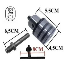 Kit Adaptador 4 Peças Mandril 1/2 Sds Plus Pino Aperto Foto mini  2
