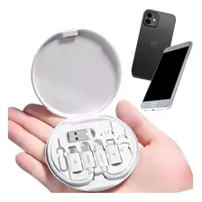 Kit Adaptador Otg Usb C Compatível Lightning Micro Usb Cabo Cor Branco Foto mini  2