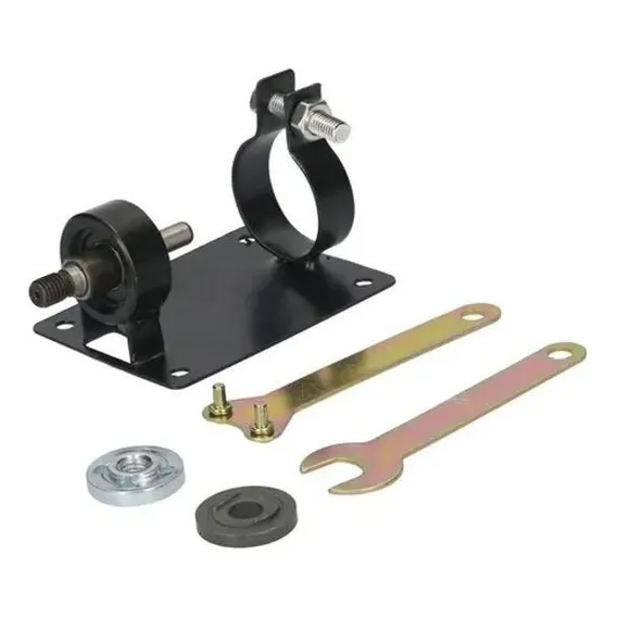 Kit Adaptador Suporte Furadeira Cortador Mesa Bancada Foto 1