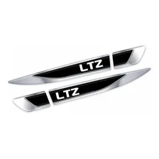 Kit Adesivo Aplique Resinado Para Chevrolet Prisma Ltz 18415 Cor CROMADO Foto mini  2