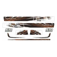 Kit Adesivo Chevrolet S10 Rodeio 4x4 Flexpower 2011 Ca1273 Cor Marrom Foto mini  2