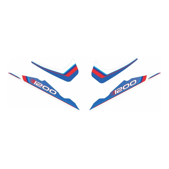 Kit Adesivo CompatÃvel Com Bmw R1200 Gs Adventure R1200gs54 Cor Adesivo Emblema Gráfico R 1200 Gs Foto 1