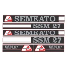 Kit Adesivo CompatÃvel Com Semeadora Semeato Ssm 27 Ssm27 Foto mini 1