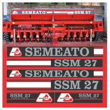 Kit Adesivo CompatÃvel Com Semeadora Semeato Ssm 27 Ssm27 Foto mini 3