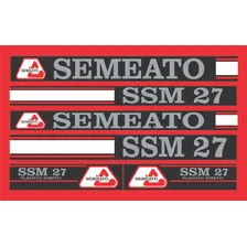 Kit Adesivo CompatÃvel Com Semeadora Semeato Ssm 27 Ssm27 Foto mini 2