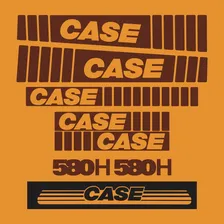 Kit Adesivo Completo Retroescavadeira Case 580h Completo Mk Foto mini 3