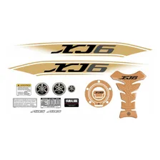 Kit Adesivo E Protetor Tankpad Yamaha Xj6 2011 2012 Xj61006 Foto mini 2