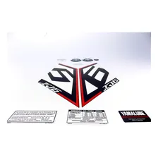 Kit Adesivo Emblema Yamaha Xj6 Sp 2011 Xj6sp01 Cor ADESIVO LATERAL XJ6 Foto mini 4