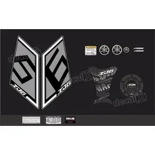 Kit Adesivo Emblema Yamaha Xj6 Sp + Tankpad Resinado Xj6sp11 Foto mini 3