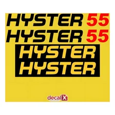 Kit Adesivo Empilhadeira Hyster 55 Completo + Etiquetas Mk Foto mini 2