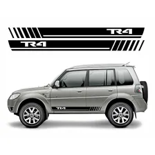 Kit Adesivo Faixa Lateral Mitsubishi Pajero Tr4 Foto mini 1