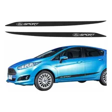 Kit Adesivo Faixa Lateral Para Ford New Fiesta Cor Sport 2 Foto mini 1