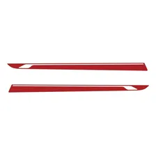 Kit Adesivo Faixa Lateral Para Peugeot 208 Vermelho 13840 Foto mini 2