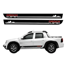 Kit Adesivo Faixa Lateral Para Renault Duster Oroch 13893 Cor Kit Adesivo Faixa Lateral Para Duster Oroch Foto mini 1
