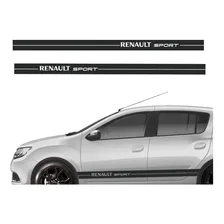 Kit Adesivo Faixa Lateral Para Renault Sandero Sport 13913 Foto mini 1
