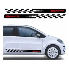 Kit Adesivo Faixa Lateral Para Volkswagen Up Sport Foto mini 1