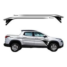 Kit Adesivo Faixa Lateral Personalizado Fiat Toro Ca11688 Foto mini 1