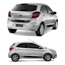 Kit Adesivo Faixa Lateral Traseira Ford Ka Freestyle Foto mini 2