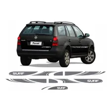 Kit Adesivo Faixas Lateral E Traseira Parati Surf 2011 (LAMINADO) Foto mini 1