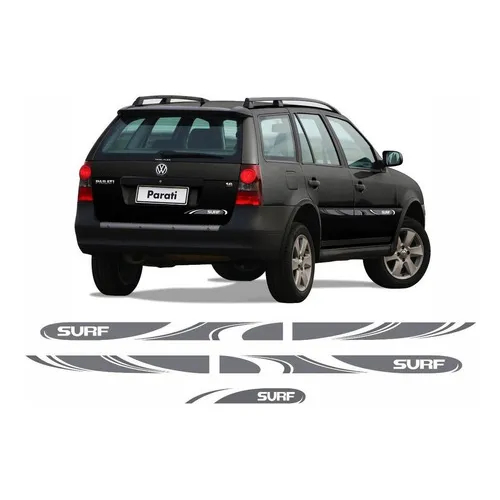 Kit Adesivo Faixas Lateral E Traseira Parati Surf 2011 (LAMINADO) Foto 1
