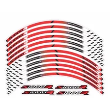 Kit Adesivo Friso Refletivo Roda Moto Bmw S1000r Ca-12183 Foto mini 1