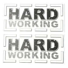 Kit Adesivo Hard Working + Working Fiat Strada 3 Und Strda45 Foto mini 2