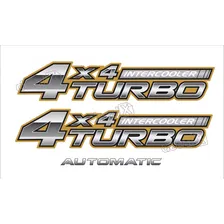 Kit Adesivo Hilux 4x4 Turbo Intercooler Automatic 2006 Cor PADRÃO Foto mini 2