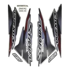 Kit Adesivo Honda Cbx 200 Strada 2002 Preta Foto  mini 1