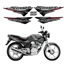 Kit Adesivo Honda Cbx 200 Strada 2002 Preta Foto mini  2