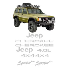 Kit Adesivo Jeep Cherokee Sport Chkrs09 Foto  mini 1